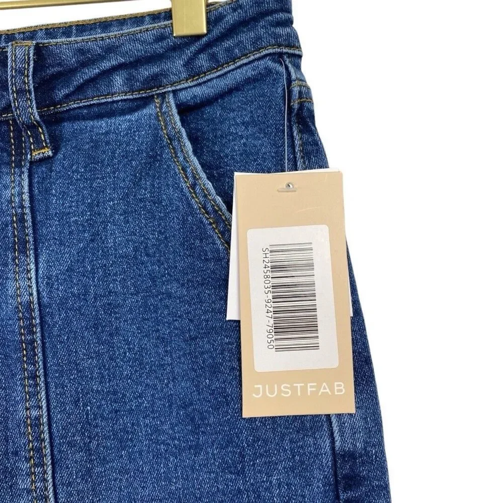 Just Fab Women's Size 29 Denim Dark Wash Blue Jeans WP444‎
